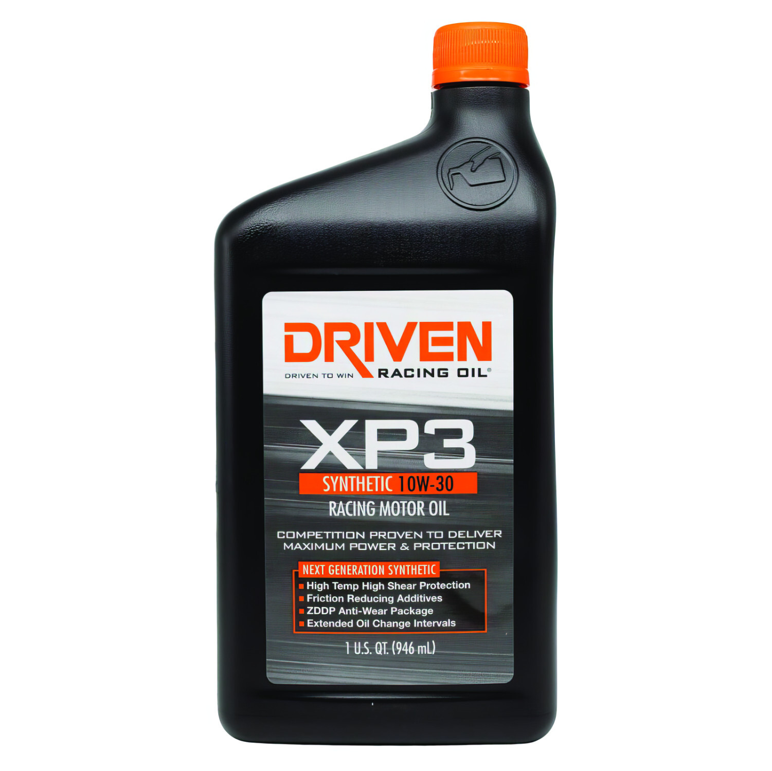 Driven Motor Oil – XP3 Racing Oil – High Zinc – 10W30 – Conventional – 1 qt