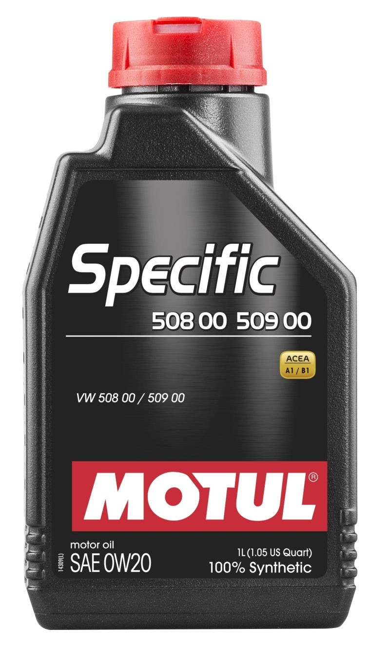 Motul 1L 0W20 OEM Synthetic Engine Oil SPECIFIC 508 00 509 00 Case of 12 107385