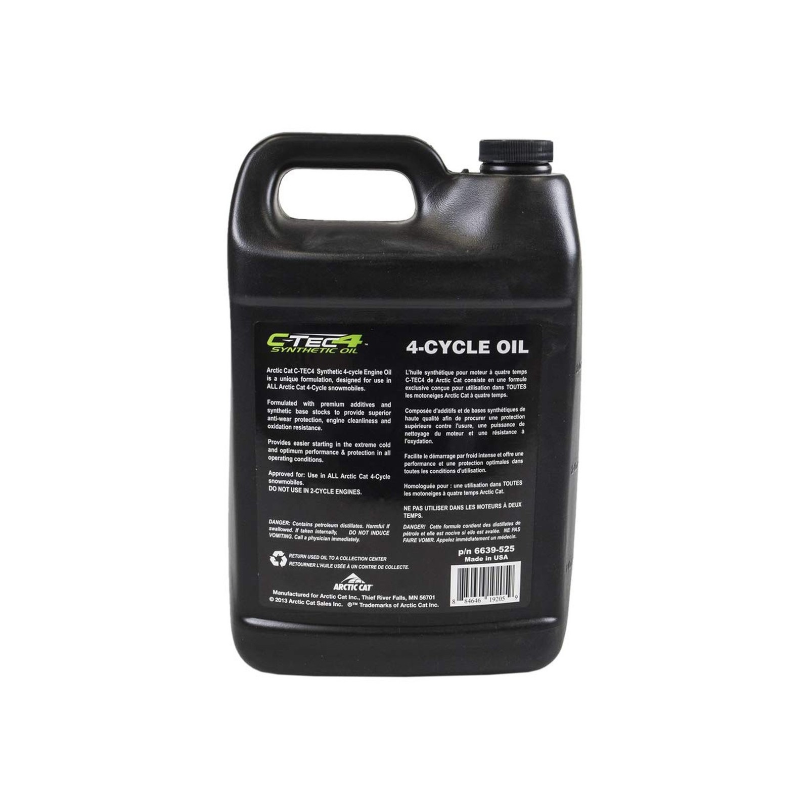 Arctic Cat S/M Synthetic C-Tech 1 Gallon 6639-525