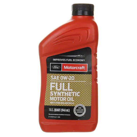 Motorcraft Full Synthetic Motor Oil XO-0W20-1QFS SAE – 12qt CASE