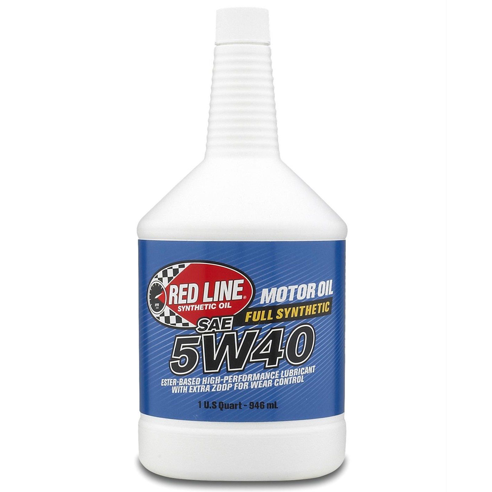 Red Line Oil 15404 Set of 4 Full Synthetic Ester Formula 5W40 Motor Oil, 1 Quart