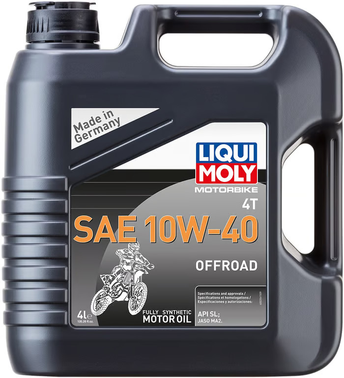 Liqui Moly 4T Synthetic Offroad Motor Oil – 10W-40 – 4L Motorcycle ATV/UTV 20084