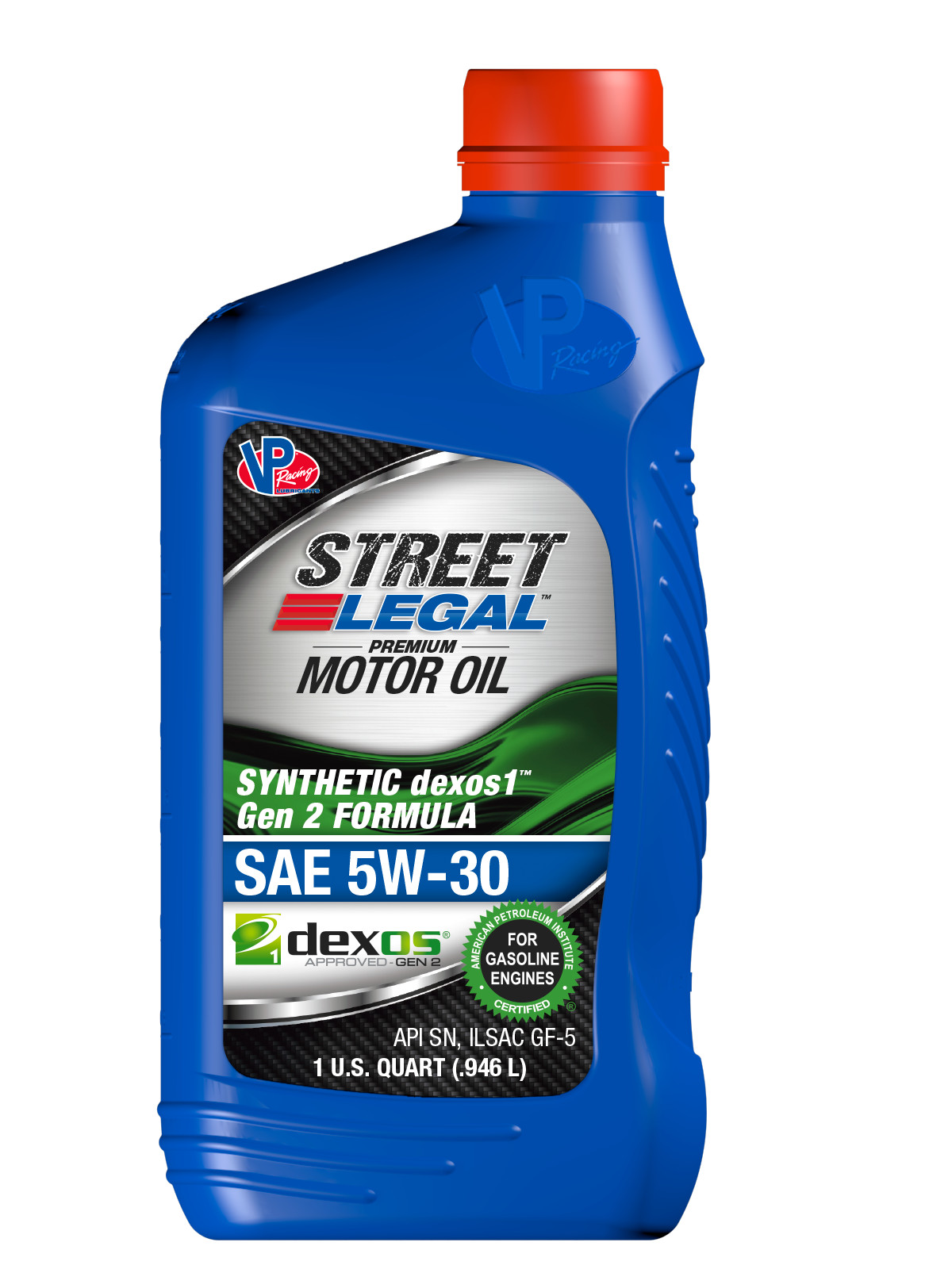 VP Racing Synthetic Dexos1 5W-30 Motor Oil – Full Synthetic, High Performance