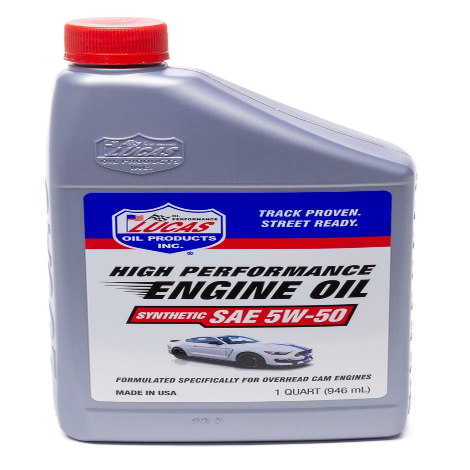 Lucas Oil LUC10101, One Synthetic Sae 5W50 Oil 1 Quart Performance Racing Parts