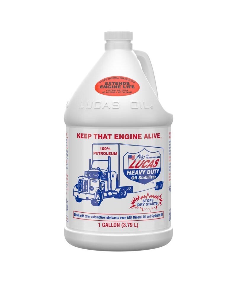 Lucas Pure Petroleum Multi-Use Heavy Duty Oil Stabilizer 1 Gal Set of 4 10002
