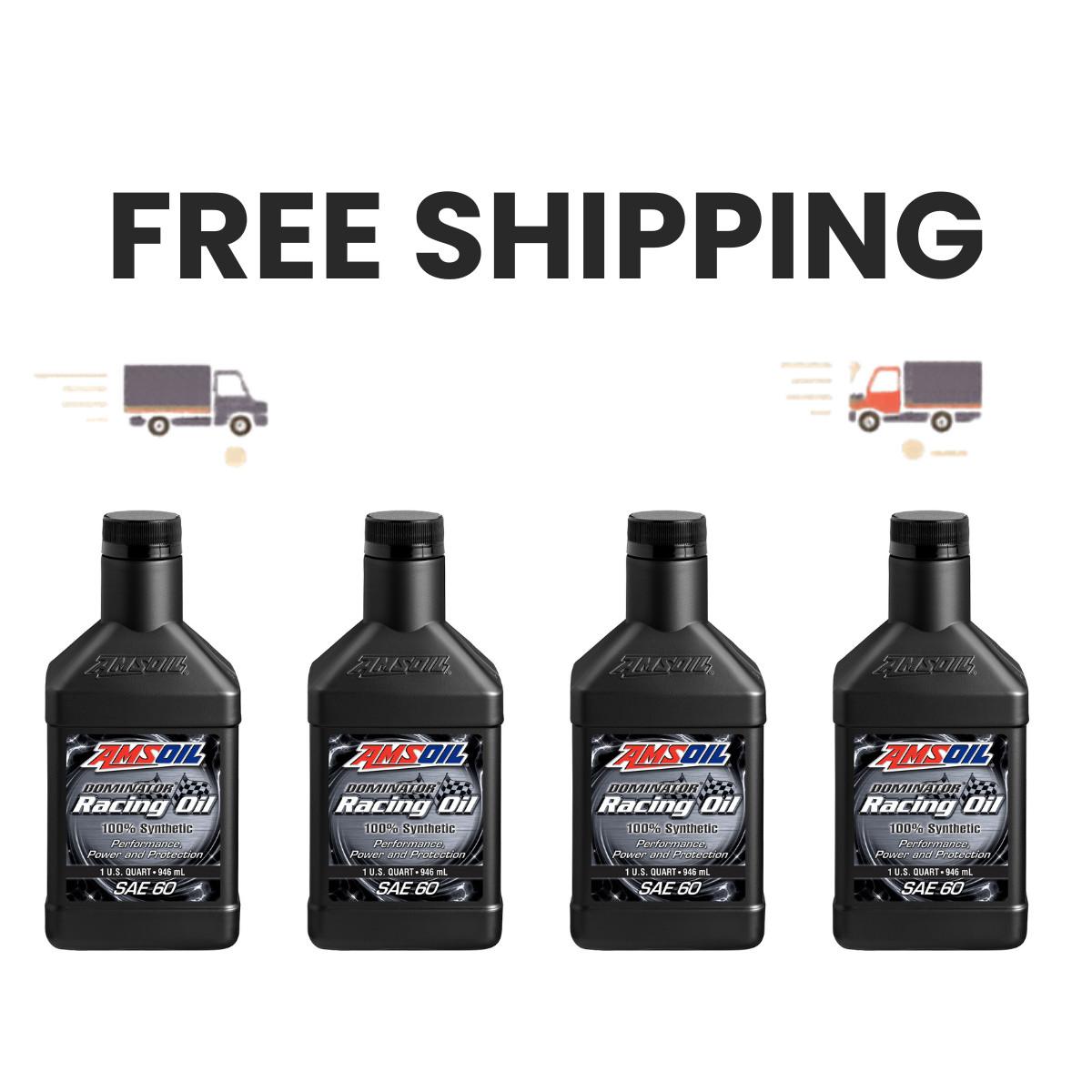 BRAND NEW⛽ Premium SAE 60 Motor Oil – Synthetic Formula for Racing Engines
