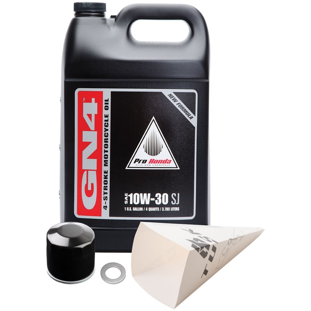 Tusk 4-Stroke Oil Change Kit Pro-Honda GN4 10W-30