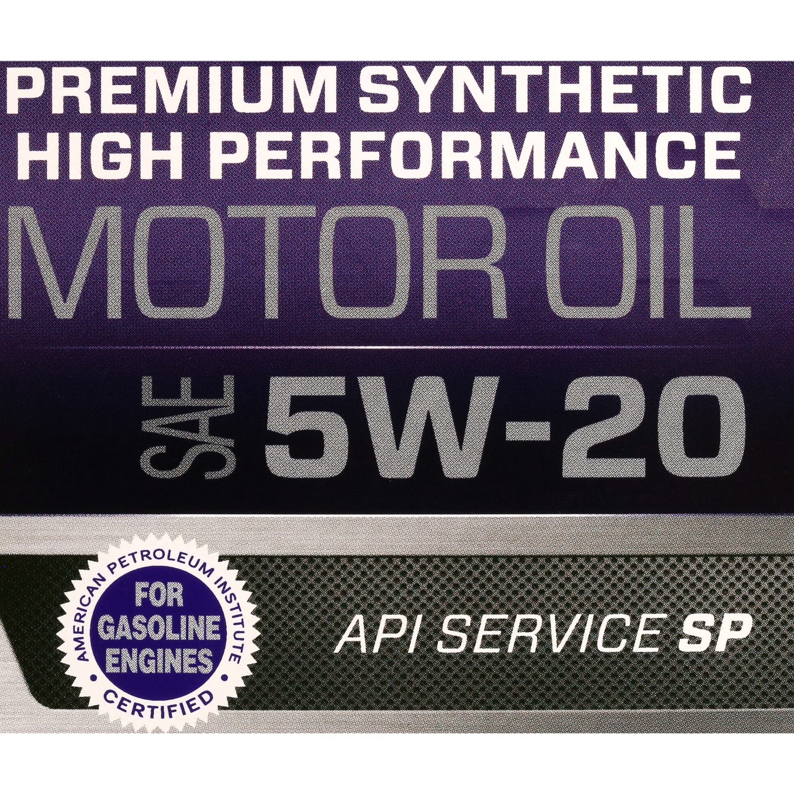 Royal Purple High Performance Motor Oil 5W-20 Premium Synthetic Motor Oil, 2 lbs