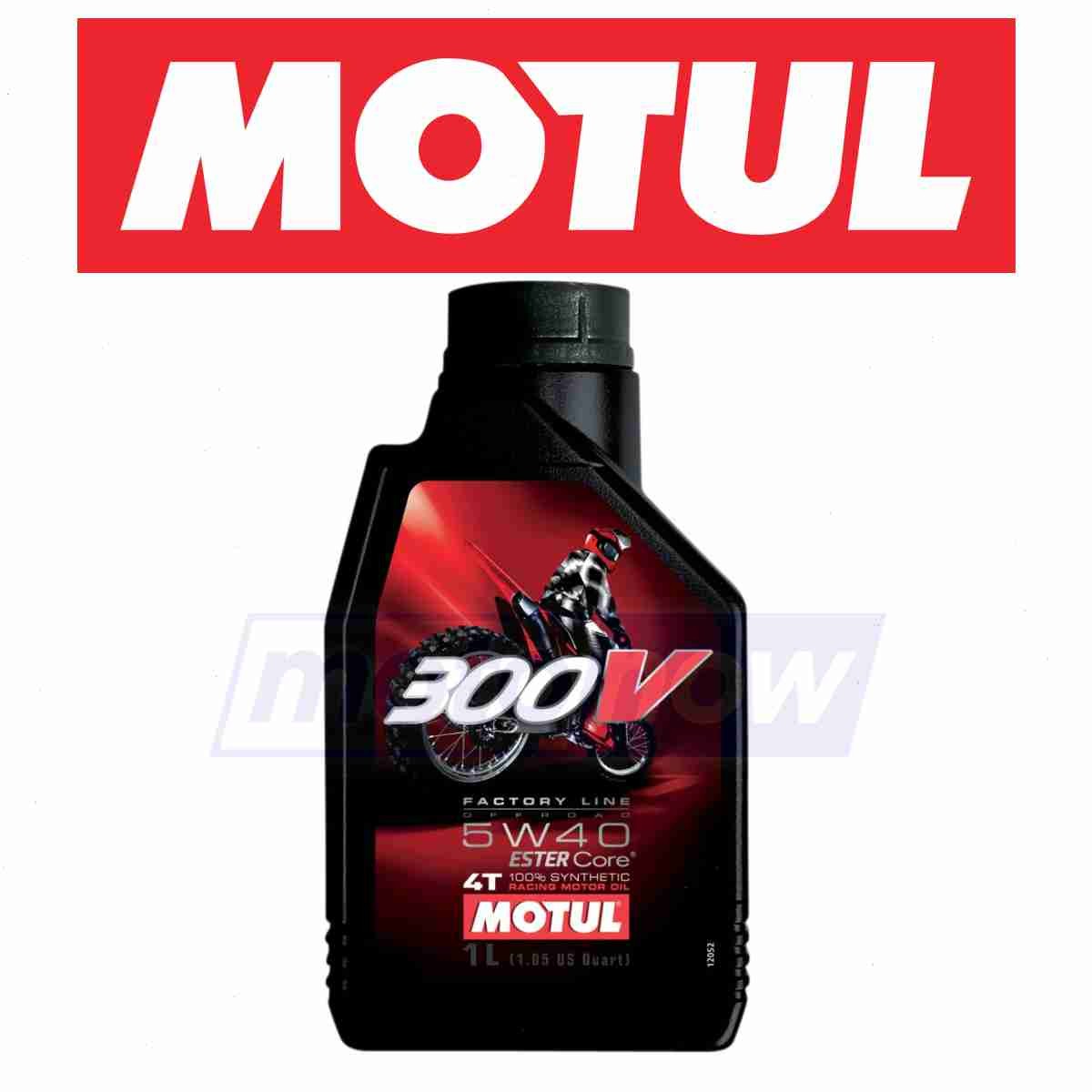 Motul 104129 300V Synthetic Motor Oil – 15W50 (4 Liters)