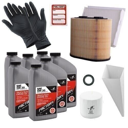 Factory Racing Parts 5W30 7Qt Oil Change Kit for Ford F250 F350 F550 Super Duty