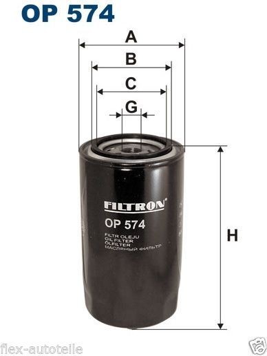 Filtron Oil Filter for VW T4 BUS LT 2,4 D/TD 2,5 I TDI Syncro Volvo 740 760 940