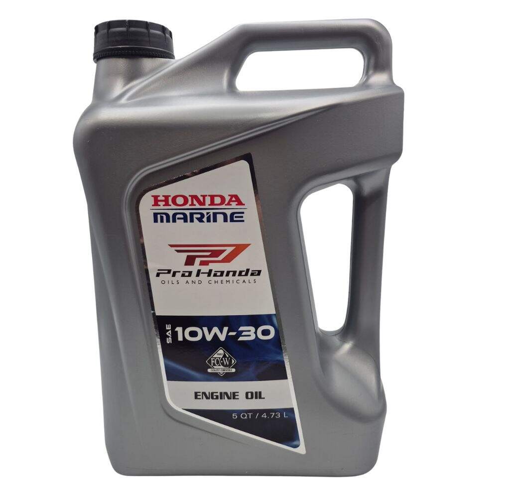 Honda Marine Engine Oil SAE 10W-30 FC-W 5 Quart Jug OEM Genuine