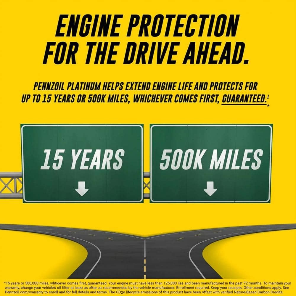 SAE 10W-30 Motor Oil 5 Qt. Pennzoil