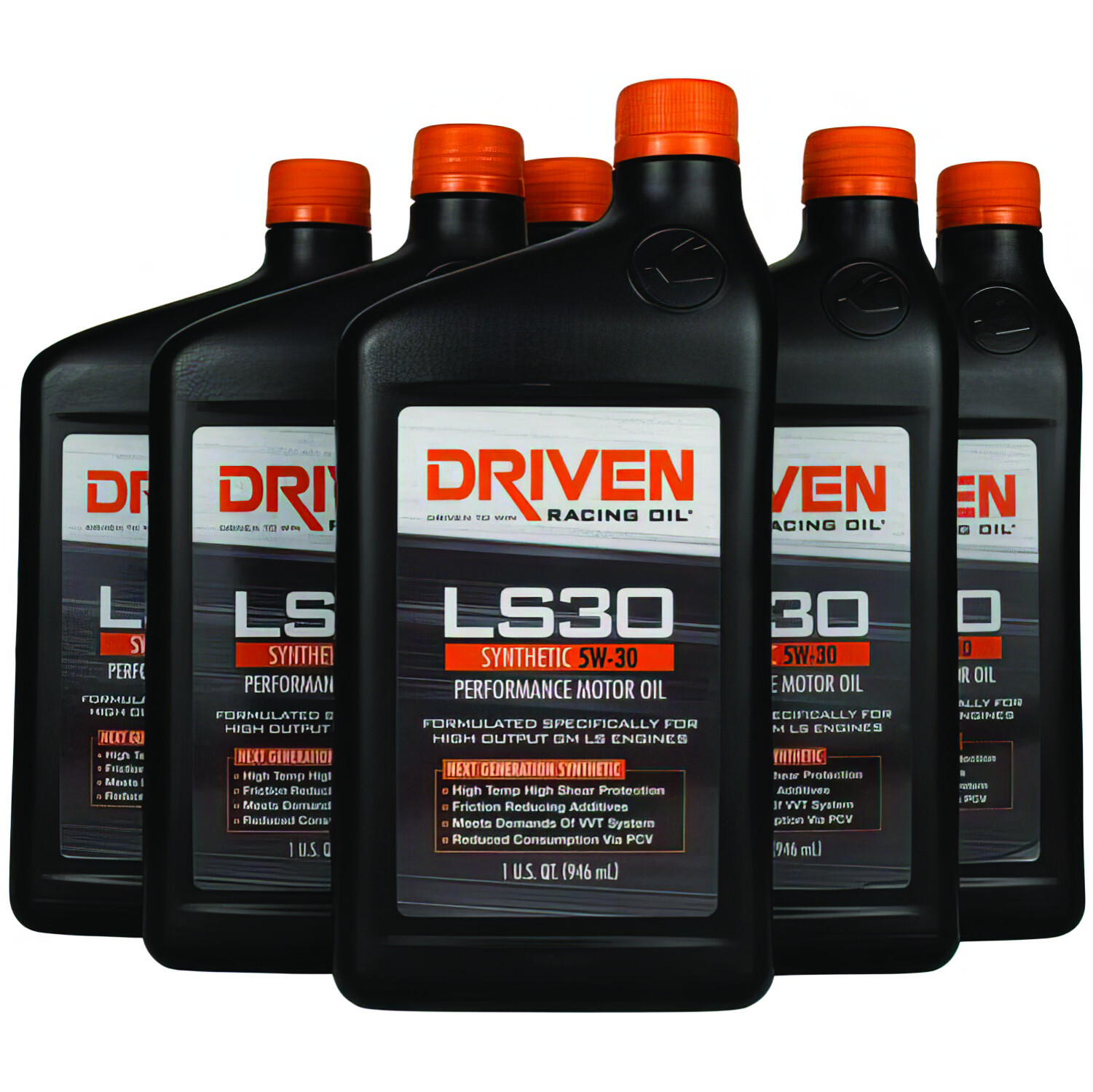 Driven Motor Oil -LS30 Racing Oil – High Zinc – 5W30 – Full Synthetic – 6 qt