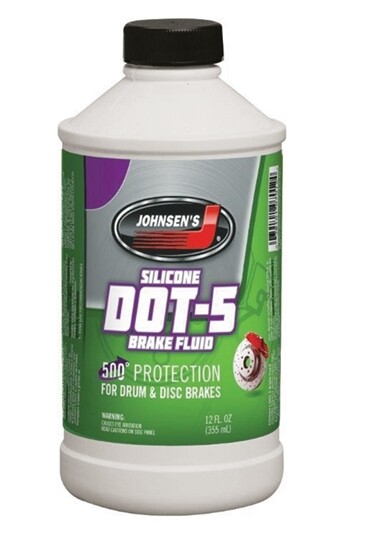Power House Silicone DOT 5 Brake Fluid 12 oz Bottle 05503