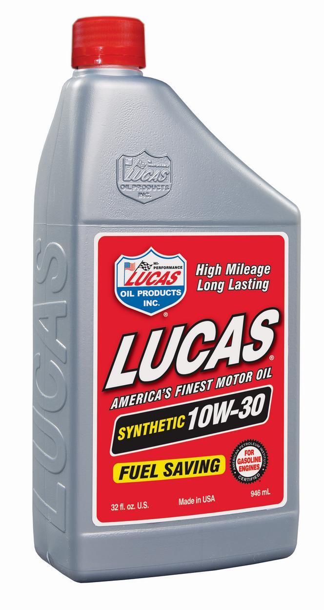 Lucas Oil Products 10050 Synthetic SAE 10W-30 Motor Oil