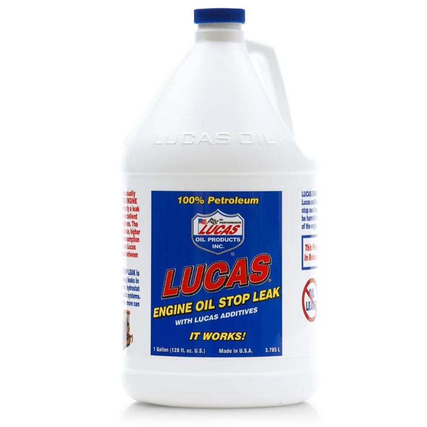 Lucas Oil 10279 Engine Oil Stop Leak, 1 Gallon Jug