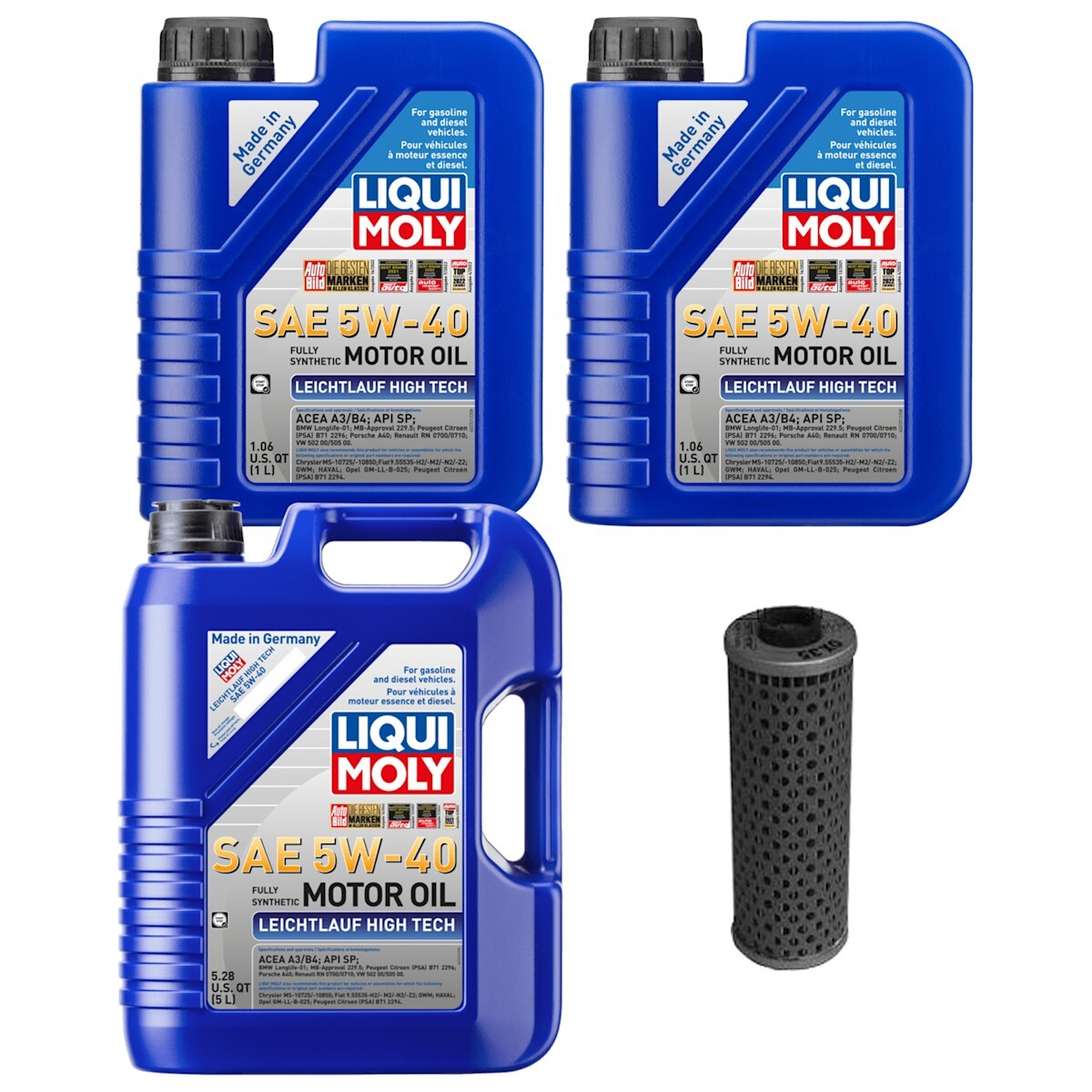 KIT-070224-218 Liqui Moly Motor Oil for 3 Series 325 525 E36 Z BMW Z3 / M M3