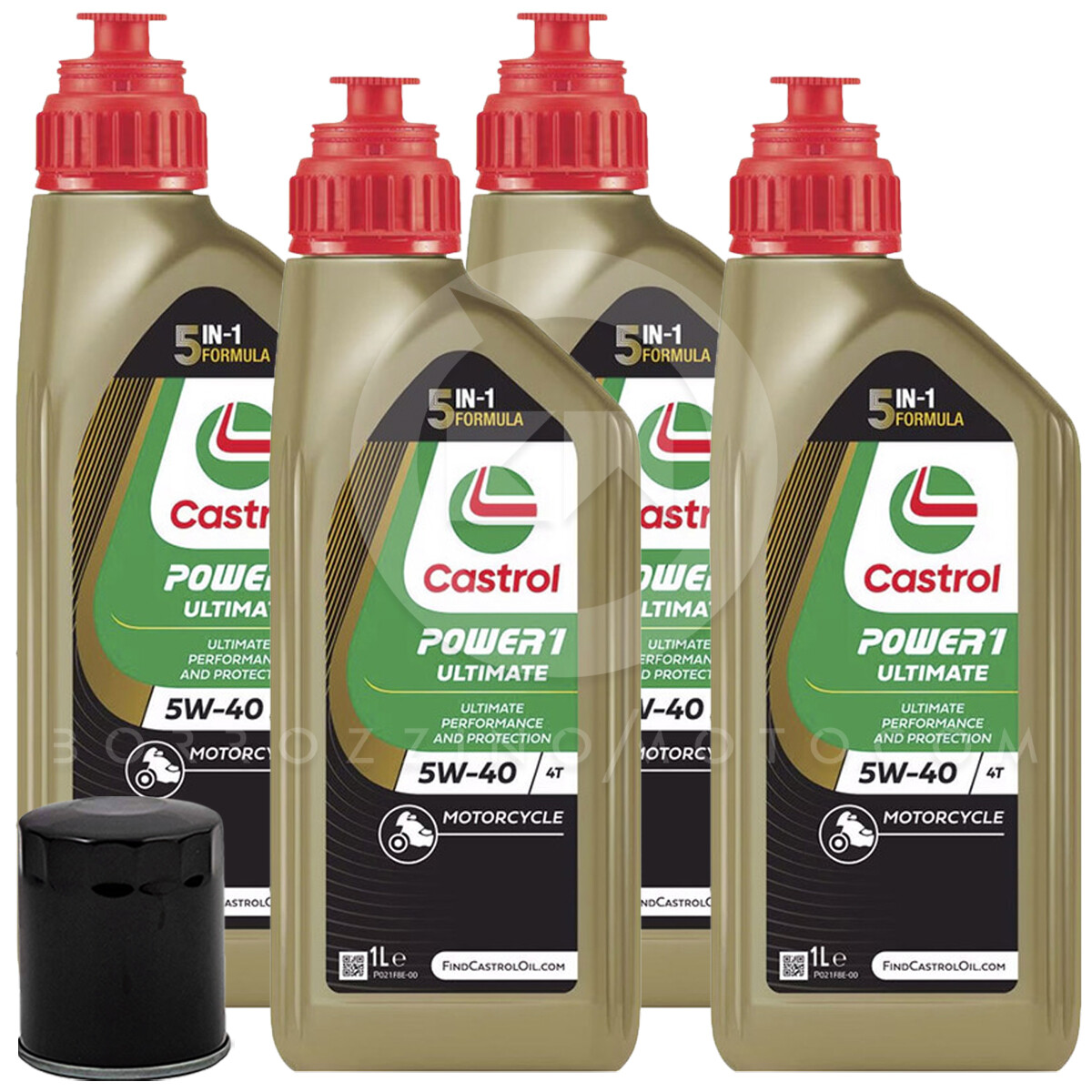 MAINTENANCE KIT 4L Castrol Ultimate 5w40 Filter Arctic Cat H1 4×4 650 2005-2005
