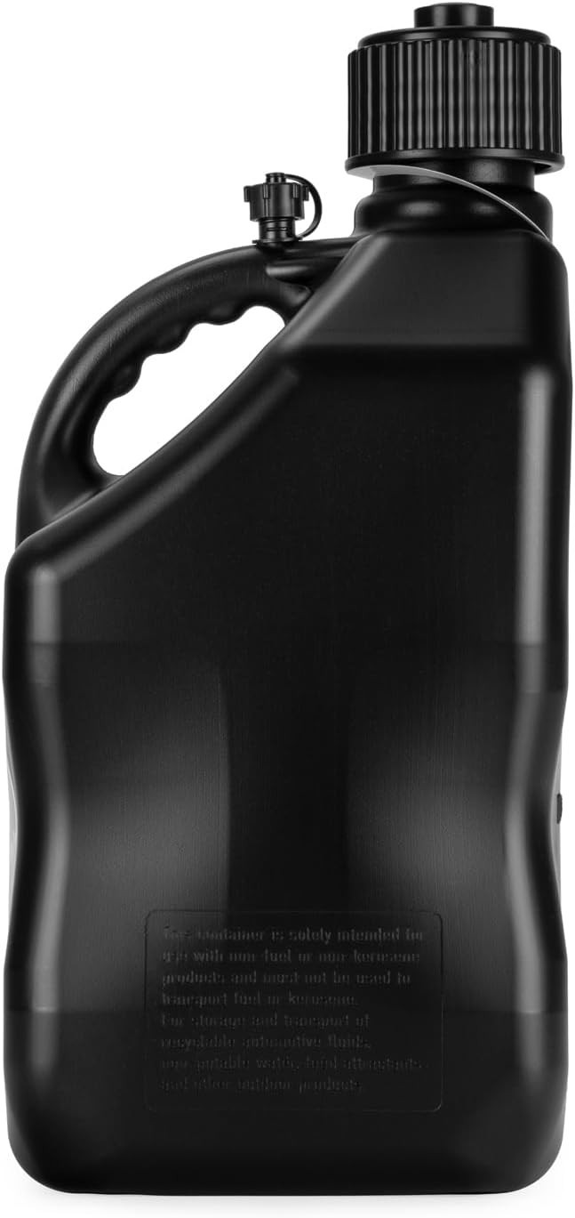Fuels Motorsports Jug 5.5 Gal Black Square