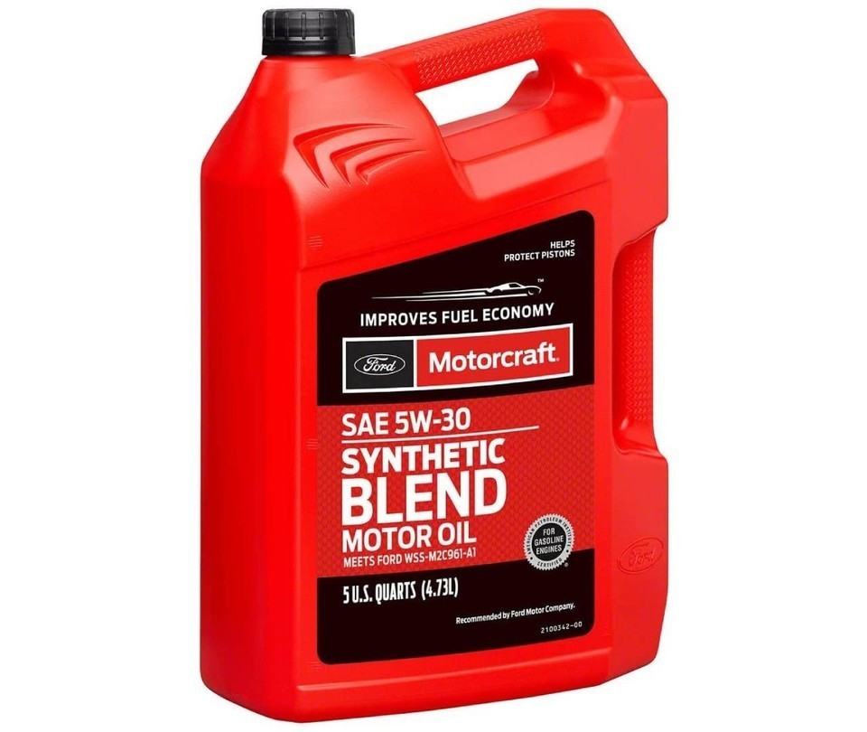 [3 PACK] MOTORCRAFT XO5W305Q3SP Premium Synthetic Blend; SAE 5W-30; 5 Quart