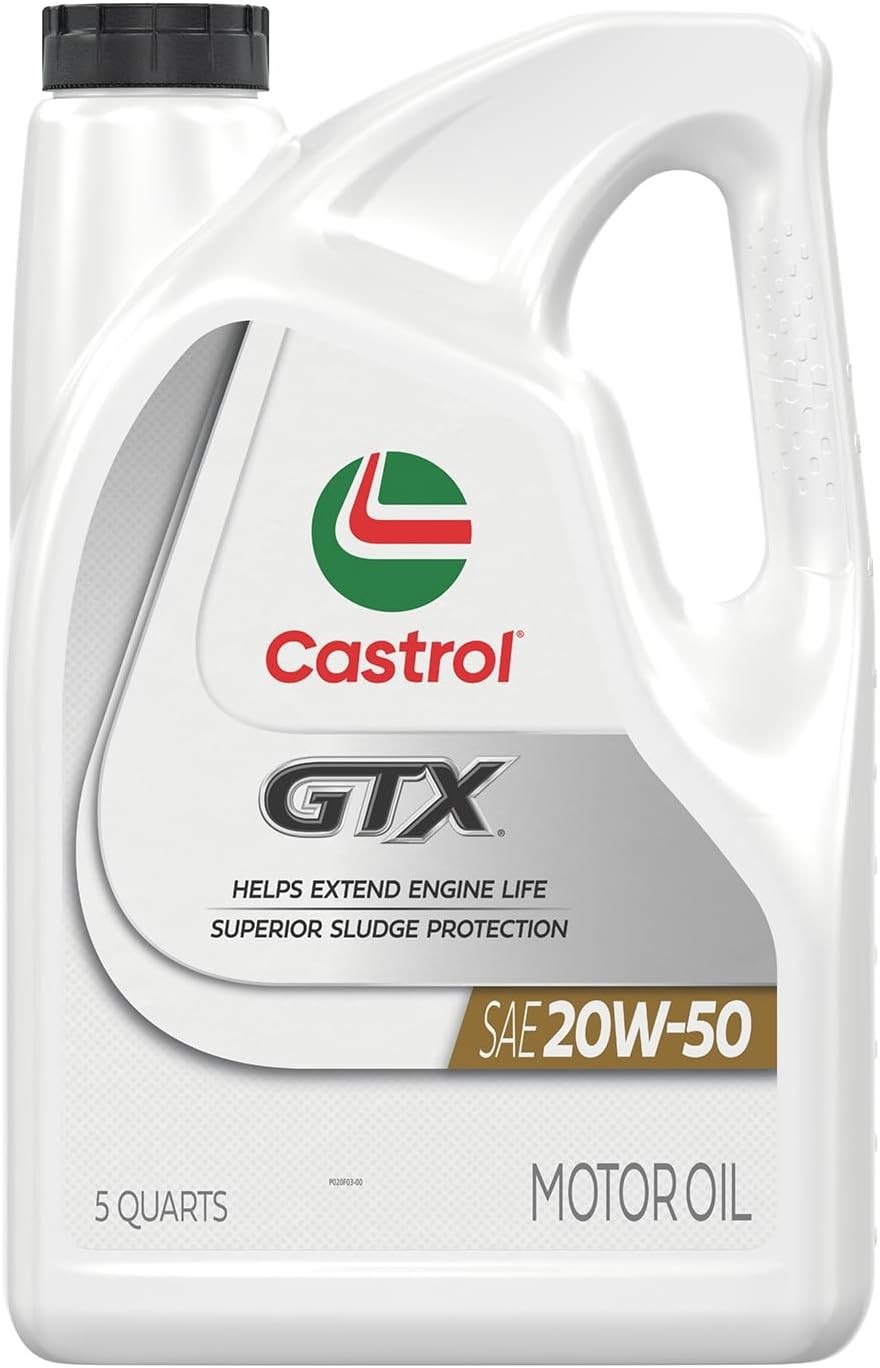 GTX 20W-50 Conventional Motor Oil, 5 Quarts