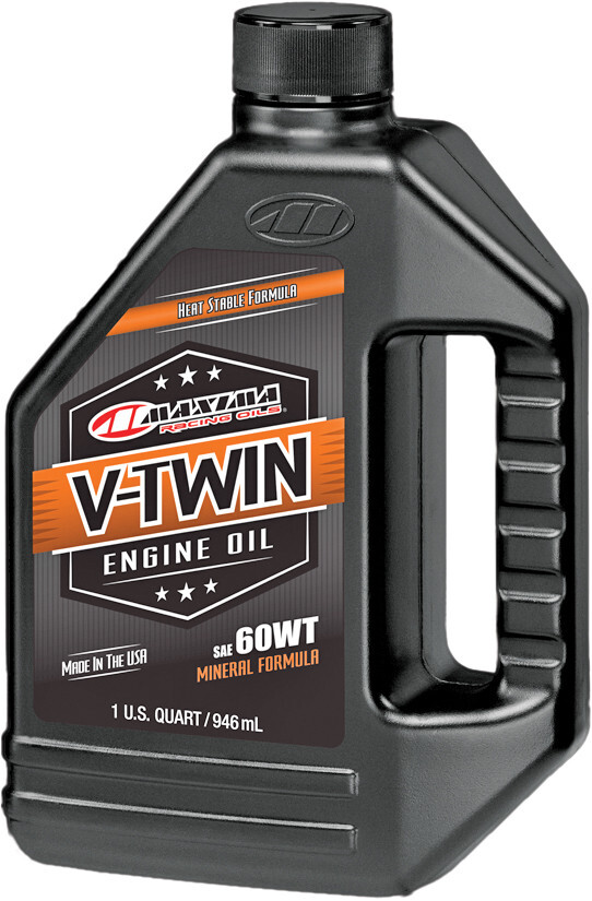 MAXIMA 60WT Conventional Mineral 4T Engine Oil For HARLEY-DAVIDSON V-Twin 1Qt