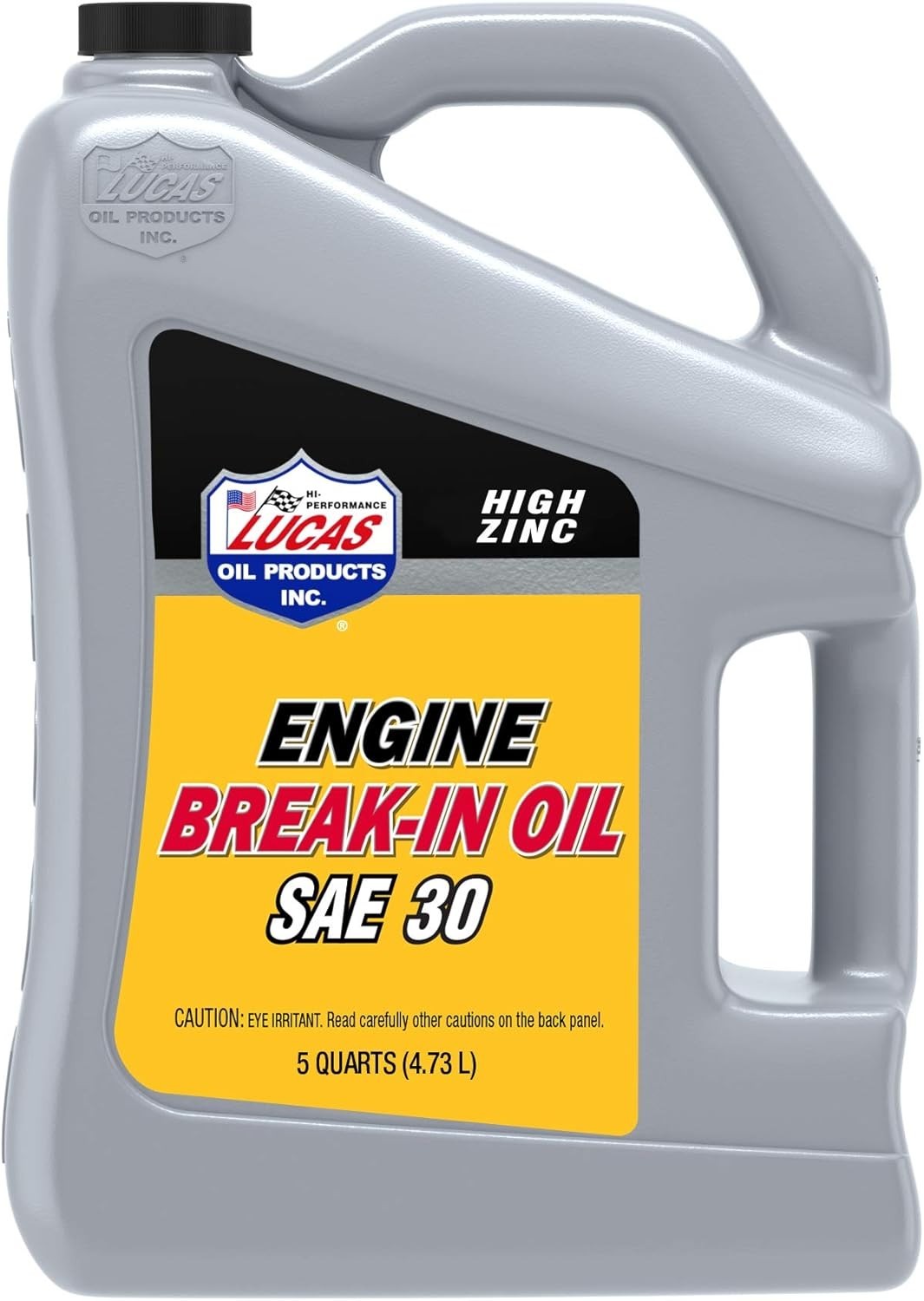 SAE 30 Racing Engine Break-in Oil 5 Quart Compatible with Cars