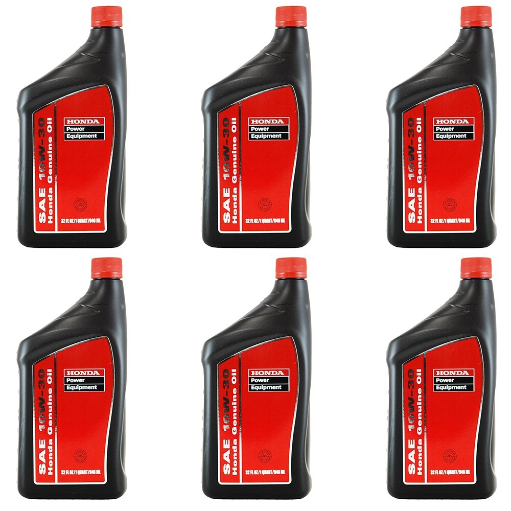 Genuine OEM Honda 08207-10W30 SAE 10W-30 Motor Oil – 6 PACK