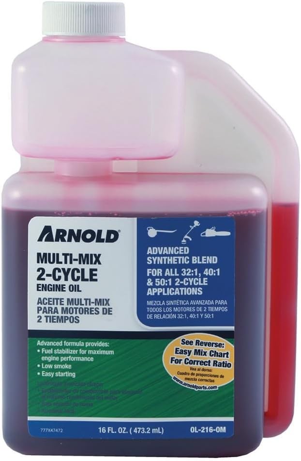 Versatile 16 oz. 2-Cycle Engine Oil Mix – Perfect for All Major Brands