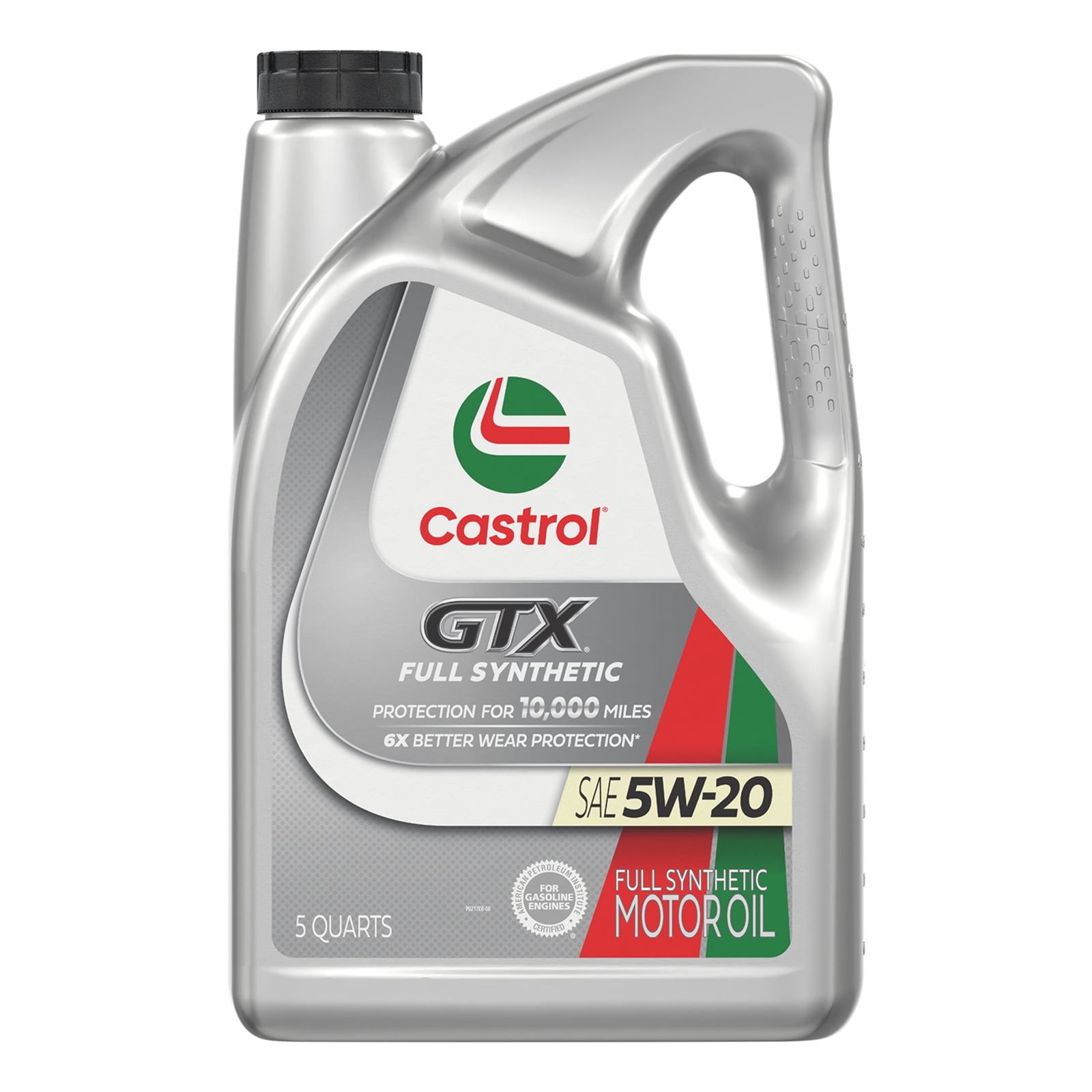 Castrol GTX Full Synthetic 5W-20 Motor Oil, 5 Quarts 5W-20 Synthetic Motor Oil