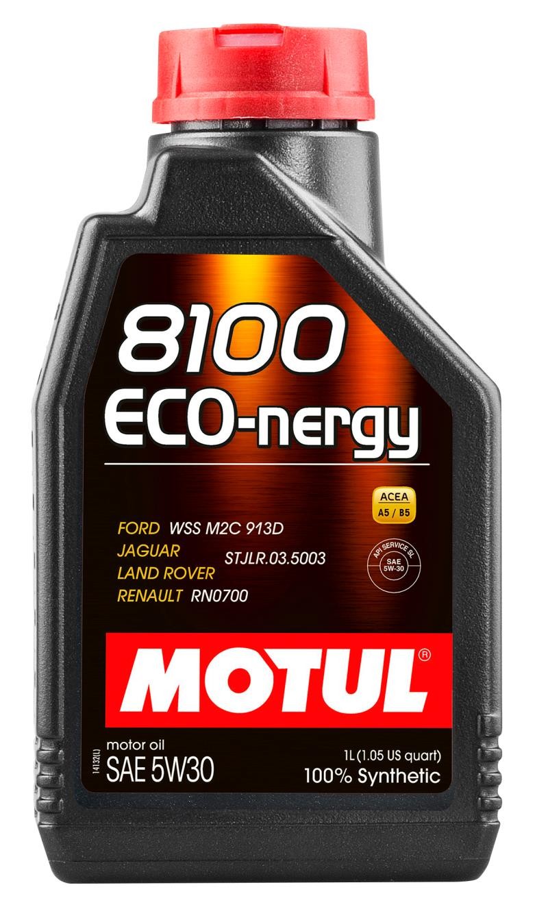 Motul 1L Synthetic Engine Oil 8100 5W30 ECO-NERGY Case of 12 102782