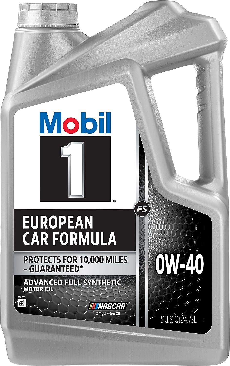 Mobil 1 FS European Car Formula Full Synthetic Motor Oil SAE 0W-40, 5 Quart NEW