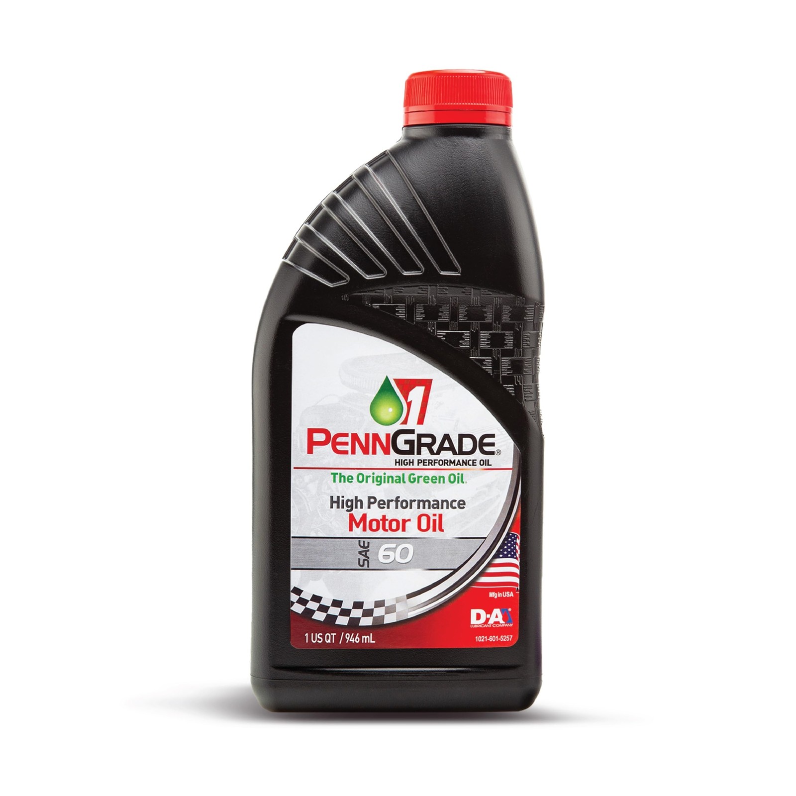 PENN GRADE 1, 71166, Monograde High Performance Oil SAE 60, 1 Quart (6 Pack) 6