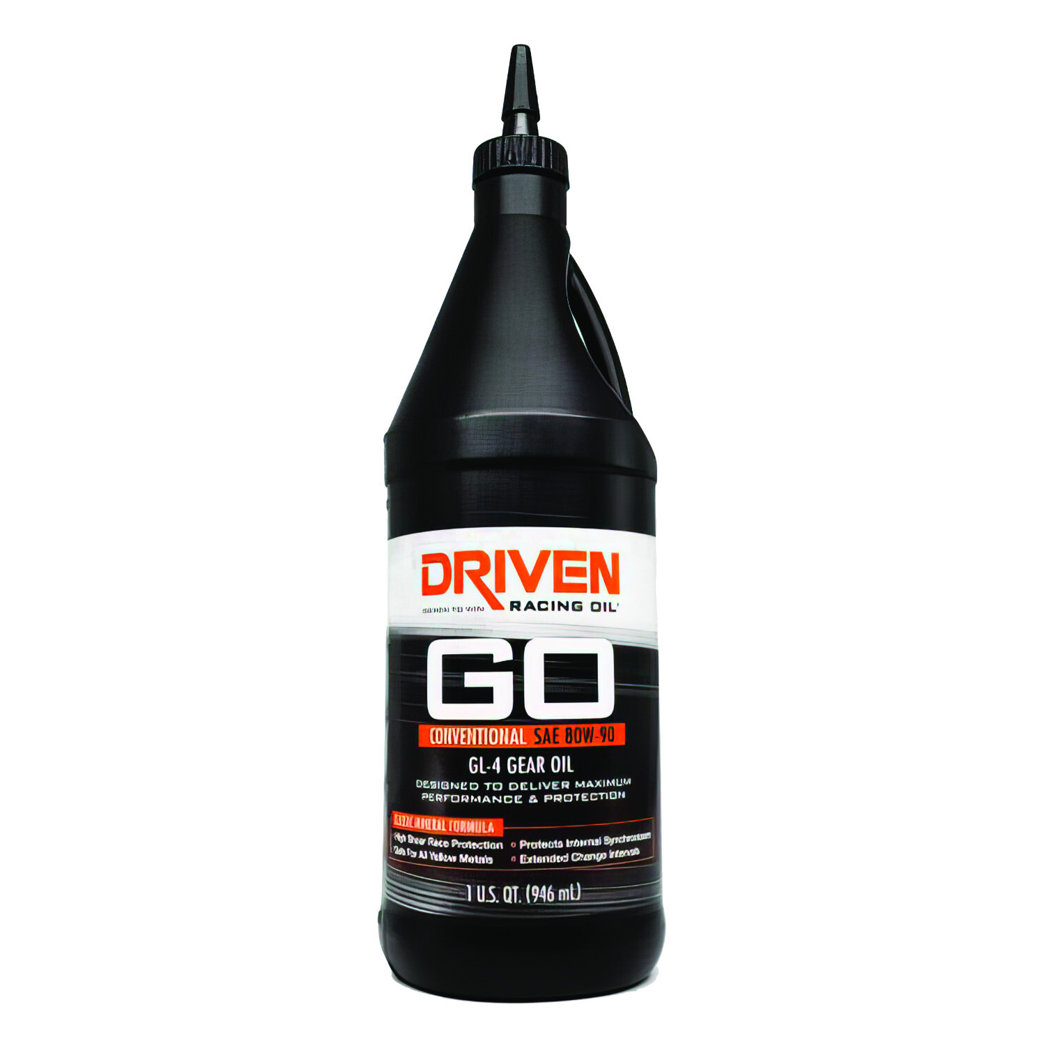 Driven Racing Oil Gear Oil – GL-4 – 80W90 – Conventional – 1 qt – Each 04530