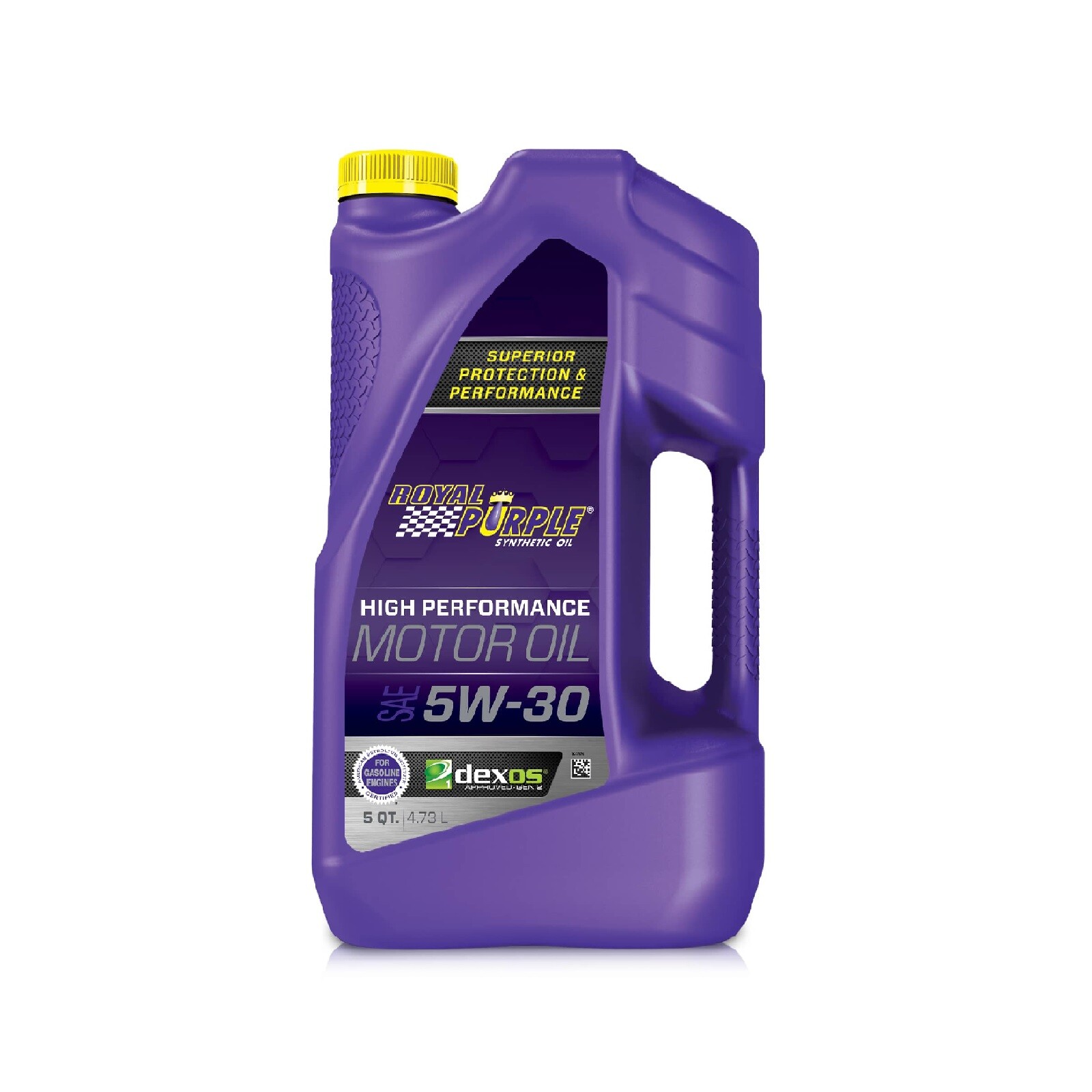 Royal Purple Multi-Grade 5W-30 High Performance Motor Oil 5 Qt Jug & 1 Qt Bottle