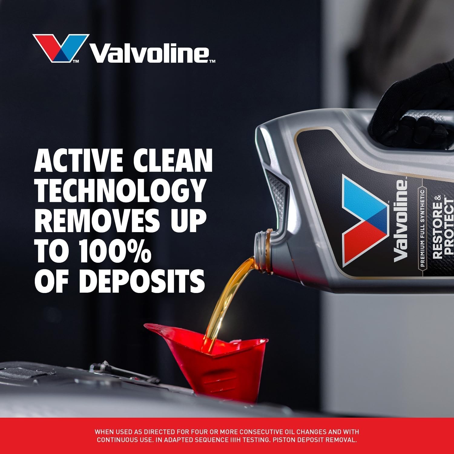 Motor Oil 1 Qt Full Synthetic 5W-30 Restore Protect Engine Performance
