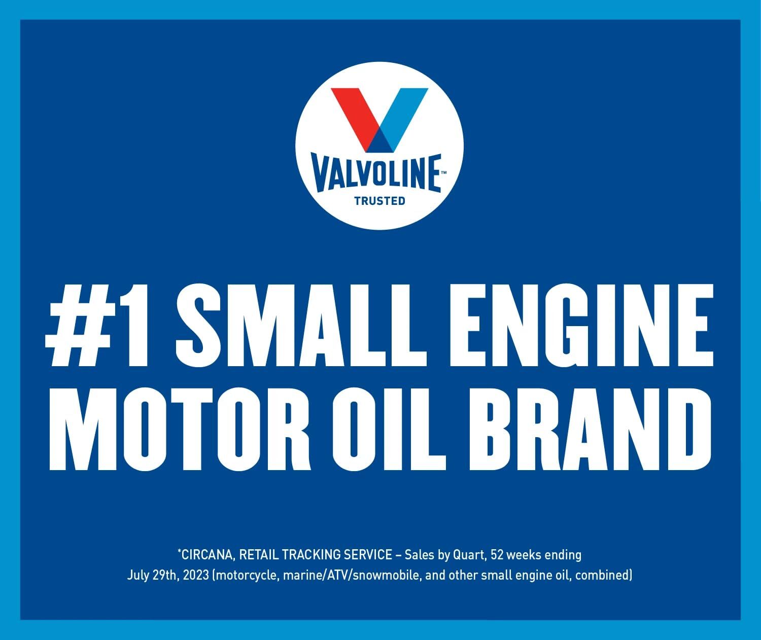 Valvoline 4-Stroke ATV/UTV SAE 10W-40 Motor Oil 1 QT Case of 6