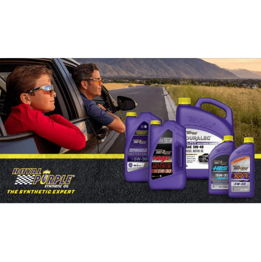 (2 pack) Royal Purple High Performance Motor Oil 0W-20 Premium Synthetic 5 QT