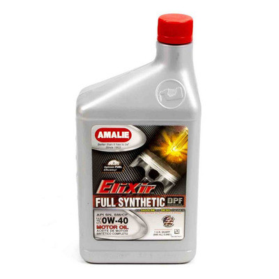 1 qt Amalie AMA65776-56 0W40 Synthetic Motor Oil Pack of 1 Performance Parts