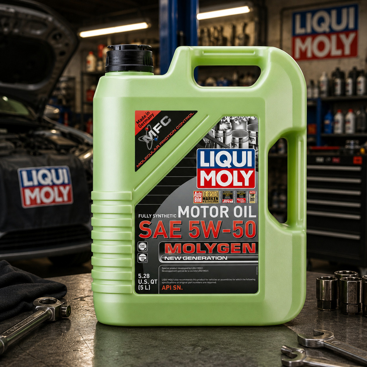 [FLASH SALE] LIQUI MOLY 20310 Molygen New Generation 5W-50; 5 Liter