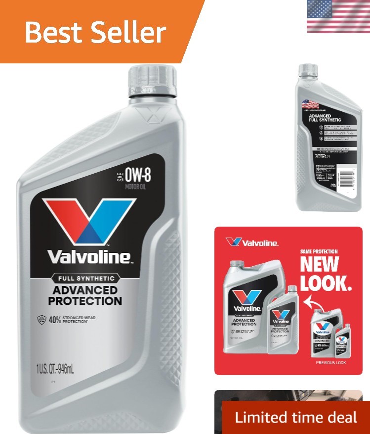 Advanced Protection 0W-8 Full Synthetic Motor Oil 1 Quart