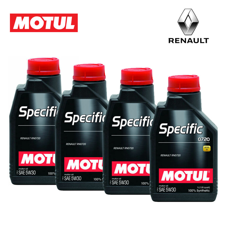 MOTUL Specific 5W30 DPF 4 LT Synthetic Engine Oil Renault RN0720 ACEA C4 0720