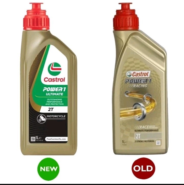 1LT ENGINE OIL MOTORCYCLE CASTROL POWER 1 RACING 2T 100% SYNTHETIC