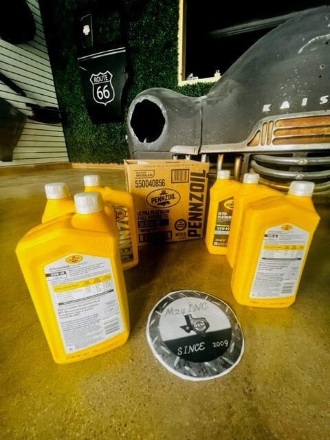 (6) Pennzoil 550040856 Ultra Platinum Full Synthetic 0W-40 Motor Oil OEM