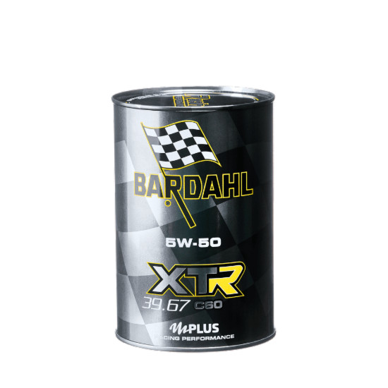 1 Liter Engine Oil Car Bardahl XTR C60 100% Synthetic Racing 39.67 SAE 5W50