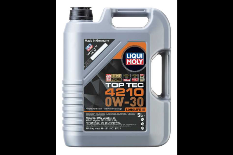 Liqui Moly Engine Motor Oil – Top Tec 4210 0W-30 (5 L) – 22158
