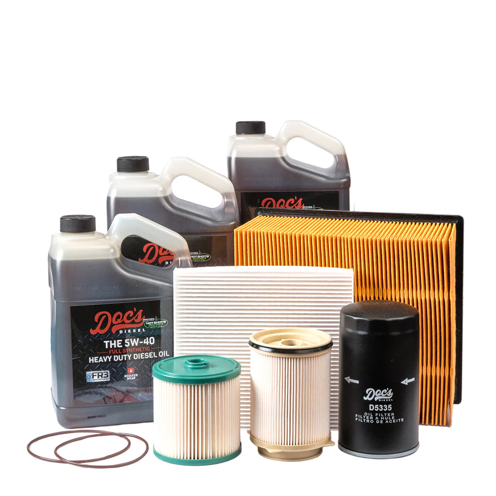 RAM 6.7L Cummins 5W-40 Full Synthetic Oil + Filter Maintenance Kit 2019-2024