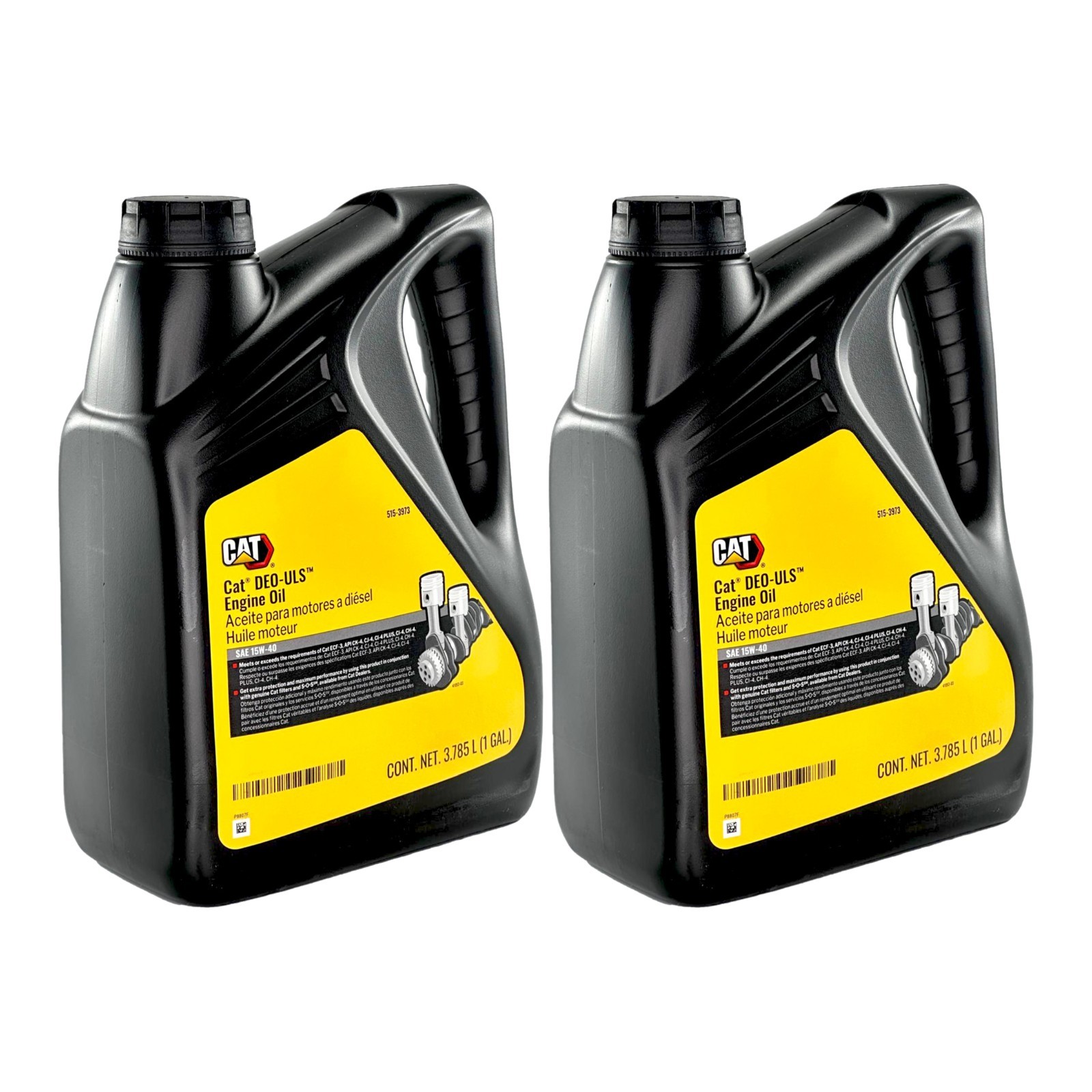 Cat 515-3973 DEO-ULS 15W-40 Engine Oil | 1 Gal. Jug (Pack of 2)