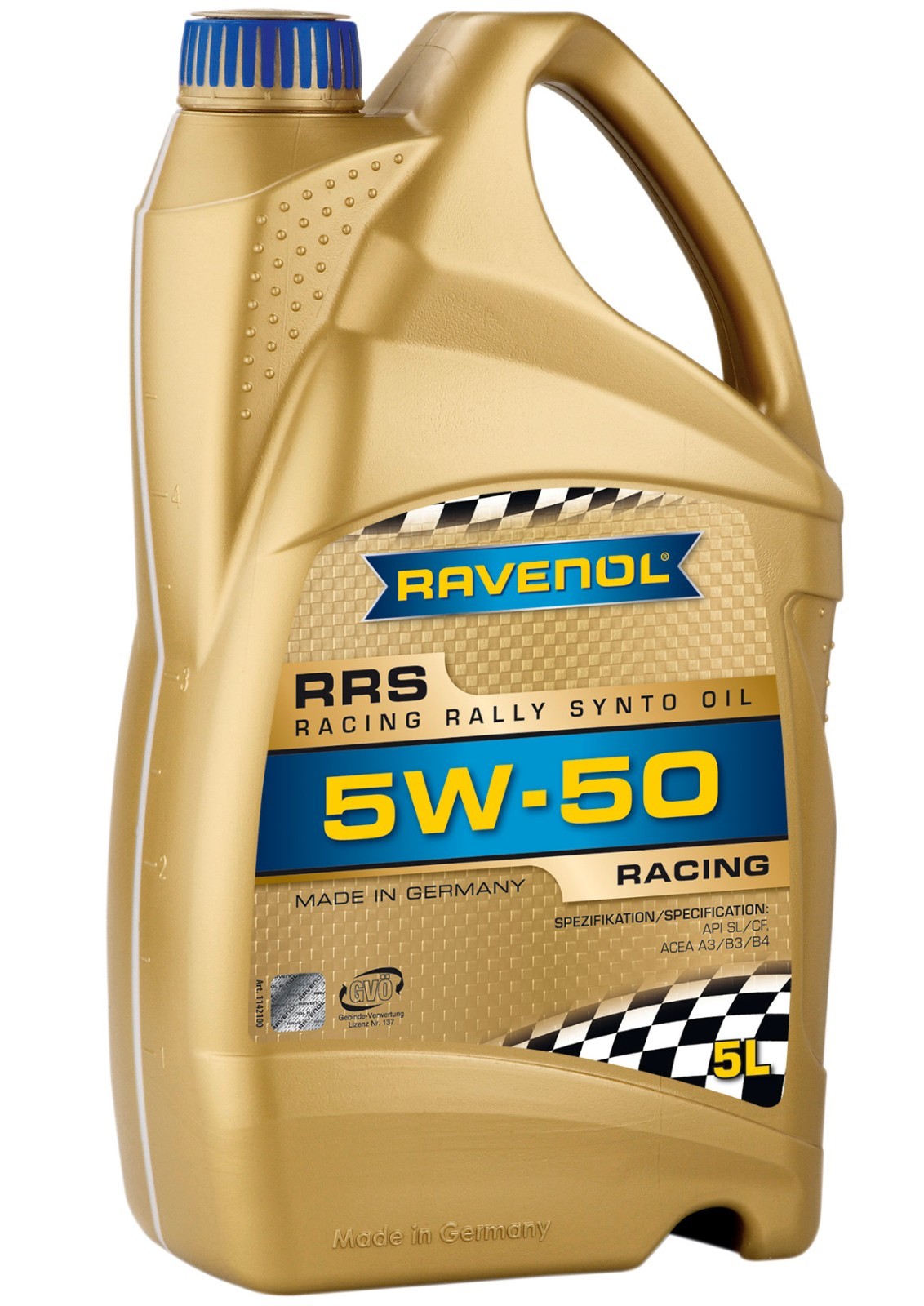 RAVENOL RRS 5W50 Racing Motor Oil 5L Porsche Mercedes BMW Audi VW European